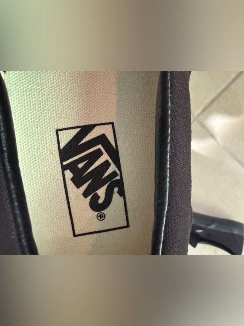 Vans Slip-On Black Sneakers Size 9 Women / 7.5 Men Classic - Picture 7 of 10